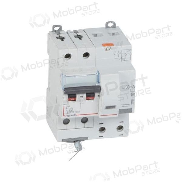 Srovės nuotekio relė su automatiniu jungikliu Legrand 411159 (C, 20A, 4P, 30mA, 230V)