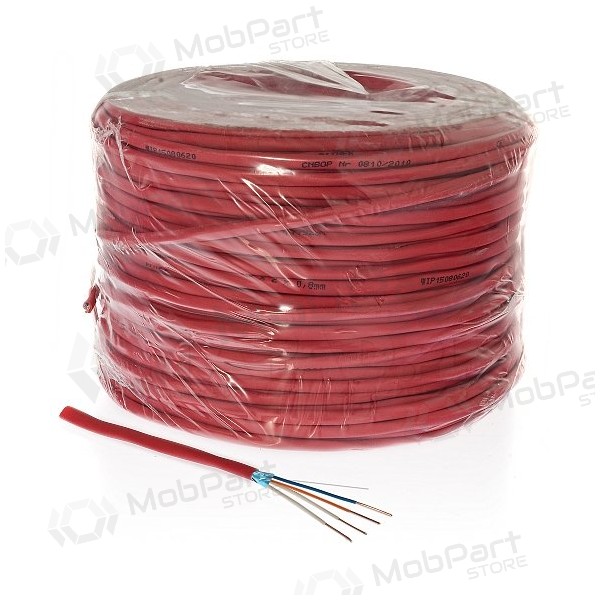 Cavo antincendio schermato Bitner YnTKSYekw 2x0.8mm (500m, Eca, monolitico)
