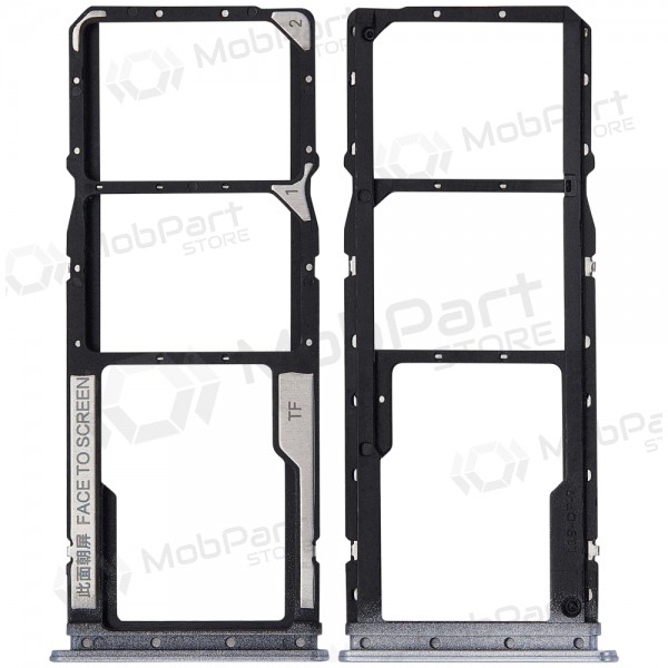 Supporto per scheda SIM Xiaomi Redmi 10 5G (argento)