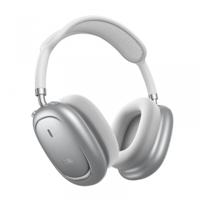 Cuffie wireless con microfono Hoco W68 ANC Bluetooth argento