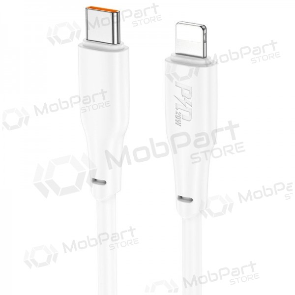 Cavo Lightning Hoco X93 USB-C a Lightning 2 m PD 20 W bianco