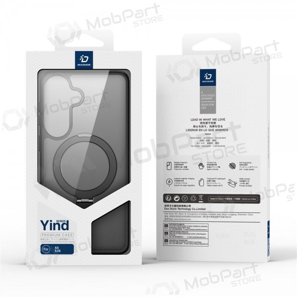Custodia per Samsung Galaxy S26+ - Dux Ducis Yind Magnetic Stand (nero)