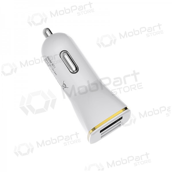 Caricatore automobilinis Borofone BZ11 x 2 USB (2.1A) (nero)