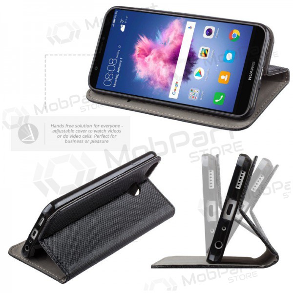Custodia LG Velvet - Smart Magnet (nera)