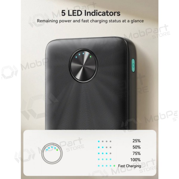 Batteria esterna Power Bank Joyroom JR-PBF15 22.5W 10000mAh nero Batteria esterna Power Bank Joyroom JR-PBF15 22.5W 10000mAh nero