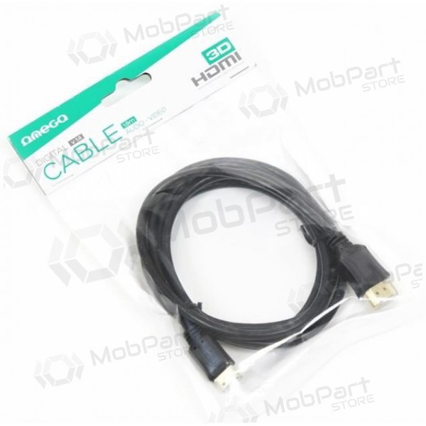 OMEGA HDMI-miniHDMI cavo (v.1.4 4K) 1,8M (nero)