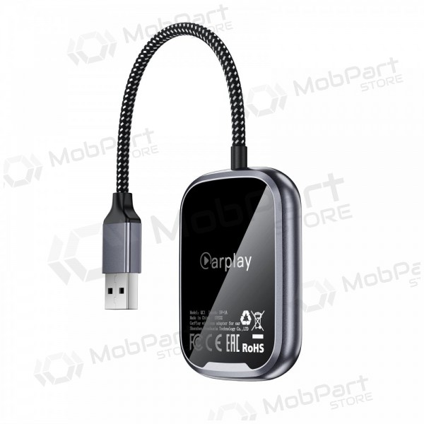 Adattatore CarPlay Acefast QC1 wireless Android Auto nero