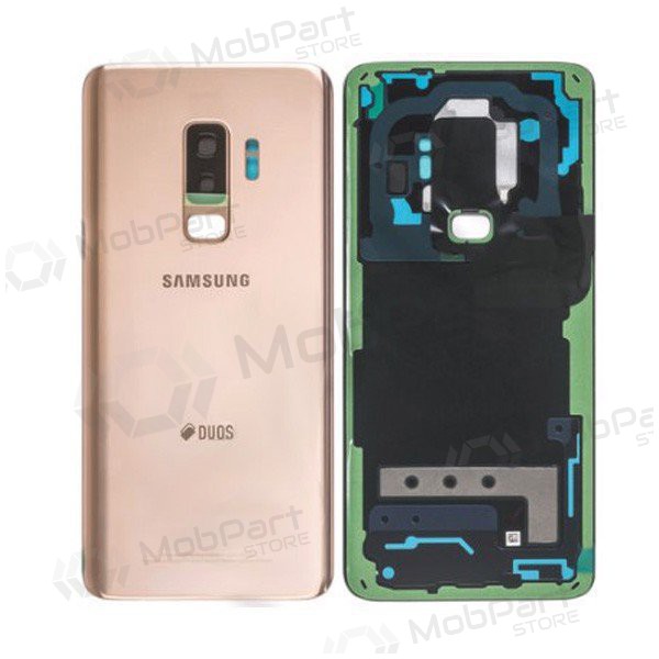 Samsung G965F Galaxy S9 Plus coperchio batteria posteriore d'oro (Sunrise Gold) (usato grade C, originale)
