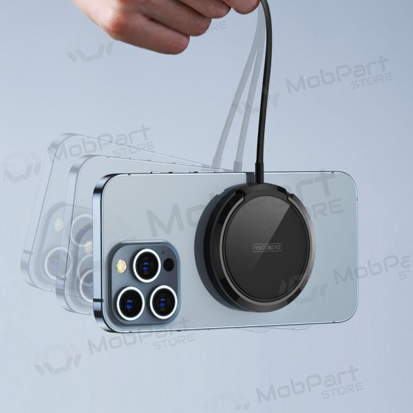 Caricatore senza fili DUZZONA W1 MagSafe 15W (nero)