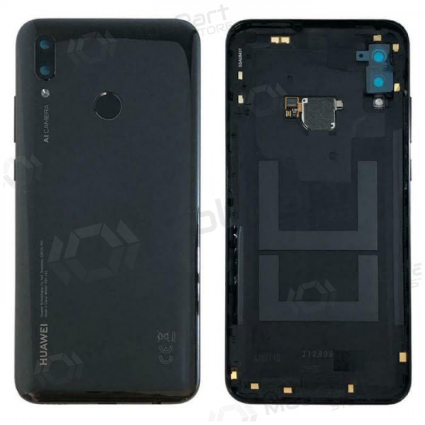 Huawei P Smart 2019 coperchio batteria posteriore (nero) (usato grade B, originale)