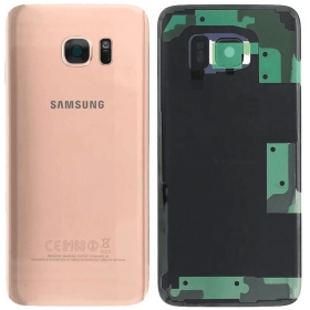 Cover posteriore per Samsung Galaxy S7 Edge (oro rosa) (originale)