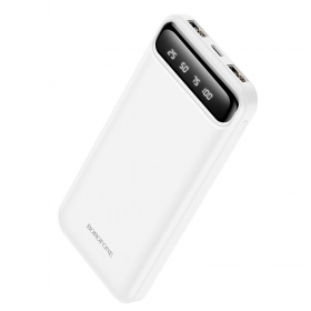 Batteria esterna Power Bank Borofone BJ14 Type-C microUSB 2*USB (2A) 10000mAh bianco