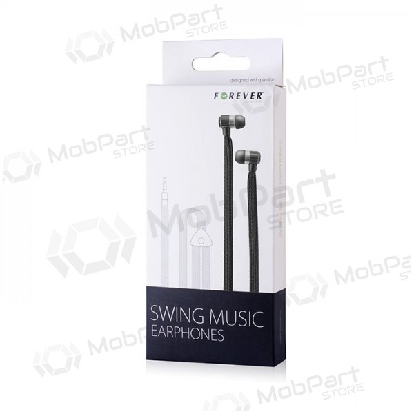 Mani libere Forever Swing Music 3,5mm (nero)