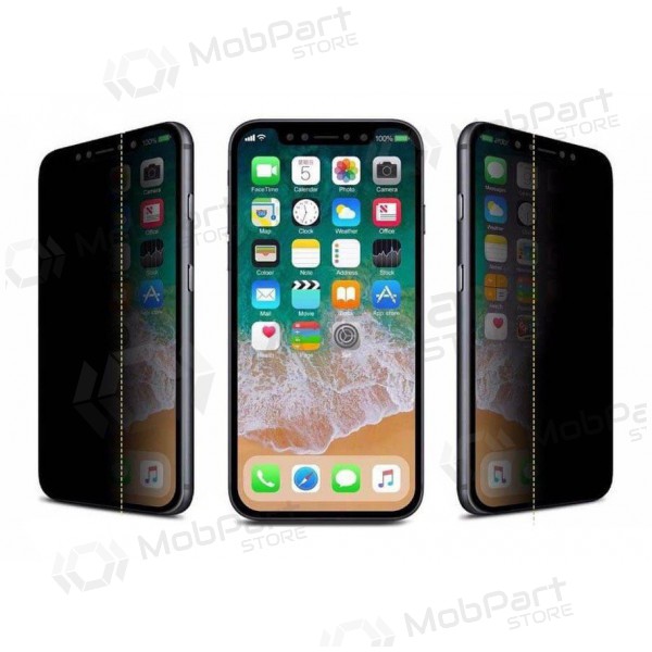 LCD apsauginis stikliukas Full Privacy Samsung S721 S24 FE nero