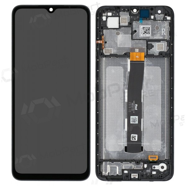 Xiaomi Redmi 12C schermo / display (grigio) (con una cornice) (originale)