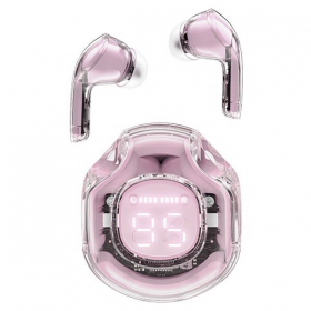 senza filis ausinės Acefast T8 TWS (pink lotus)