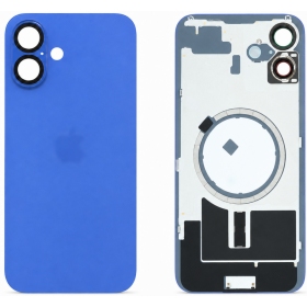 Cover posteriore per Apple iPhone 16 (blu) (Premium)