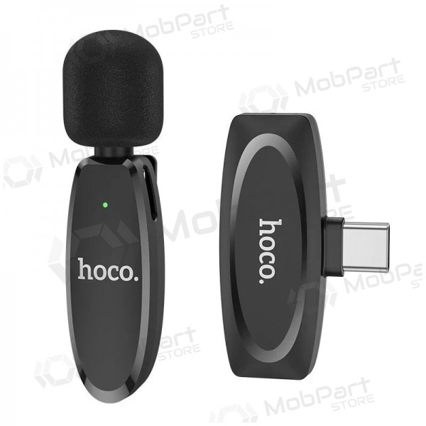 Microfono Hoco L15 Type-C nero