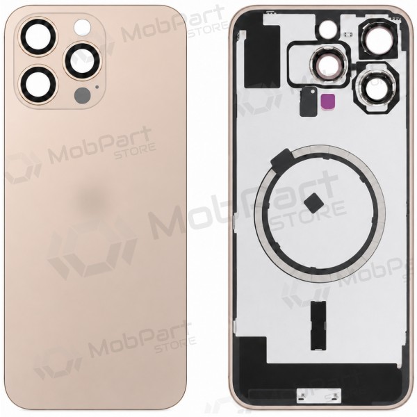 Cover posteriore per Apple iPhone 16 Pro Max (oro) (Premium)