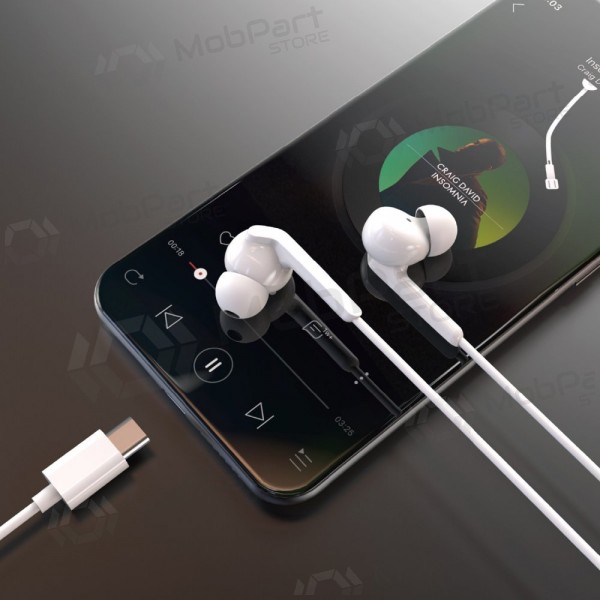 Cuffie USB-C Dudao X3C+ bianche