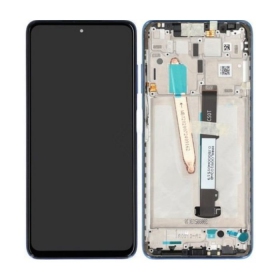 Xiaomi Poco X3 Pro schermo / display (blu) (con una cornice) (service pack) (originale)