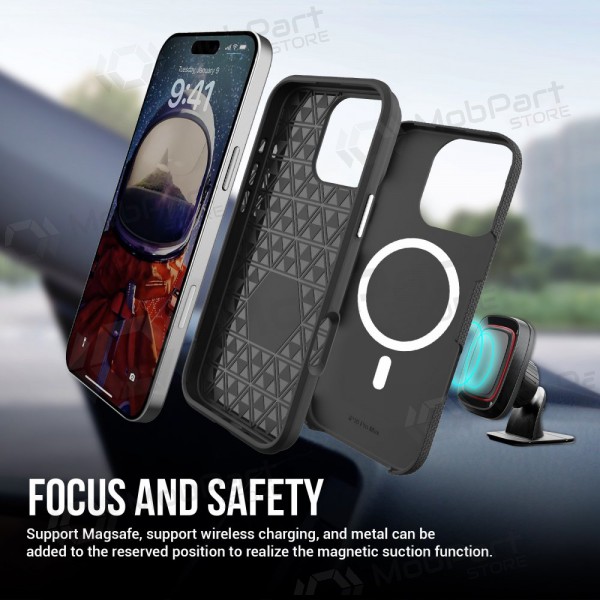 Apple iPhone 11 Pro Max custodia „Perfectionists“ (nero)