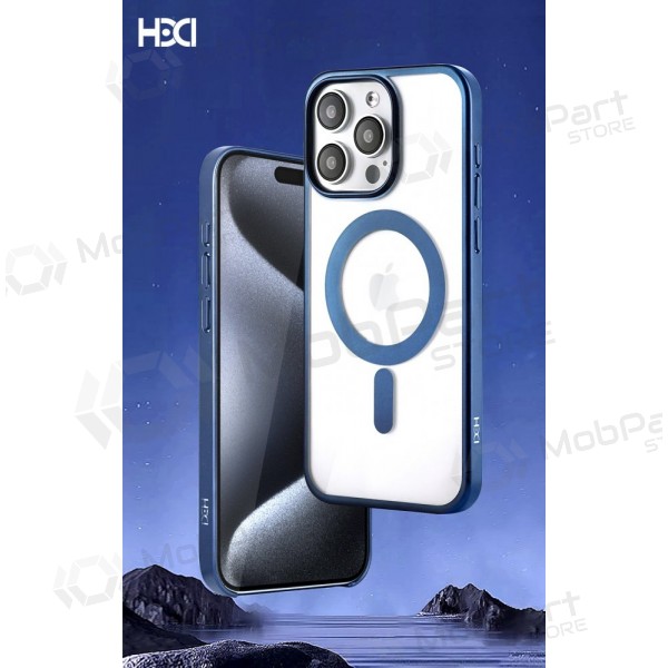 Custodia HDD Electro MagSafe Case Apple iPhone 15 Pro Max blu