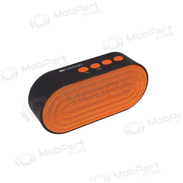 Altoparlante portatile Bluetooth CANYON CNE-CBTSP3BO (MicroSD, AUX, BT V4.2, 300 mAh)