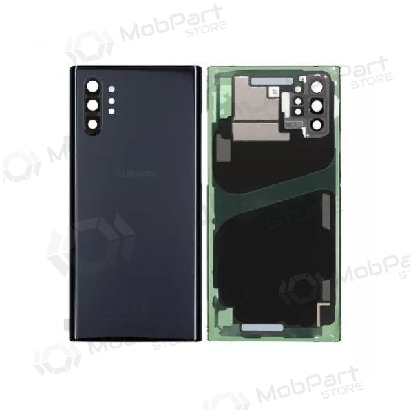 Samsung N975F Galaxy Note 10 Plus coperchio batteria posteriore nero (Aura Black) (usato grade C, originale)