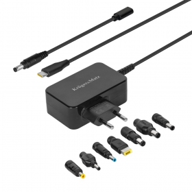 Caricabatterie universale per laptop Kruger&Matz 65W nero
