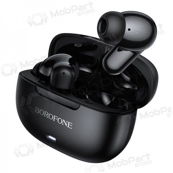 Cuffie wireless Borofone BW96 Bluetooth ANC+ENC USB-C nere