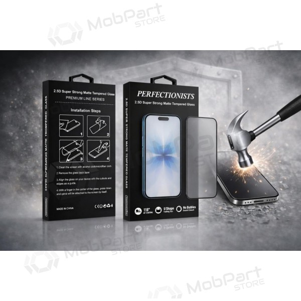 Vetro protettivo per Apple iPhone 15 Pro - Perfectionists 2.5D Super Strong Matte