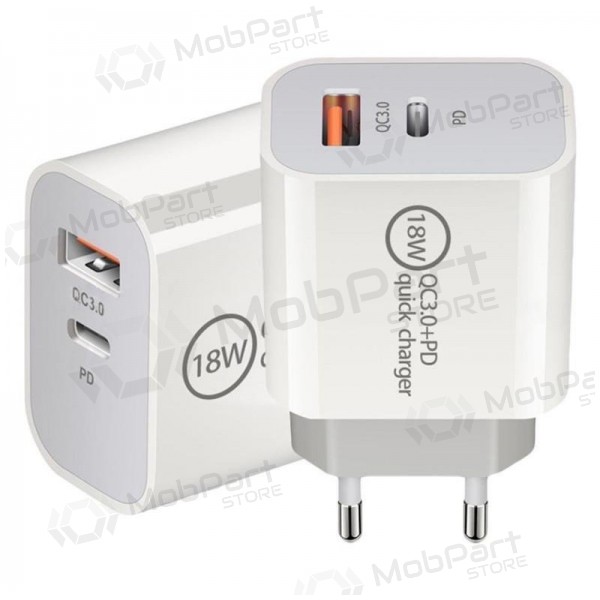 Caricatore 18W PD+QC3.0 SDC-18WACB (3A)
