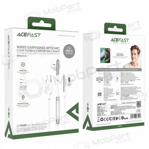 Ausinės Acefast L3 USB-C