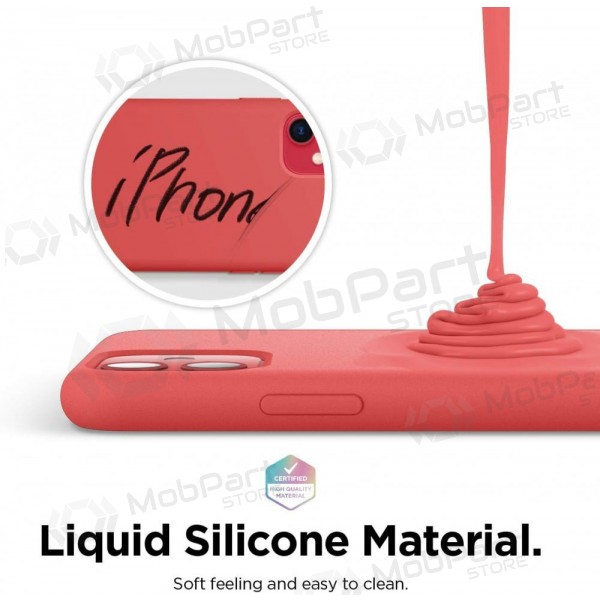 Custodia per Xiaomi Redmi Note 15 Pro 4G - Liquid Silicone 1.5mm rossa
