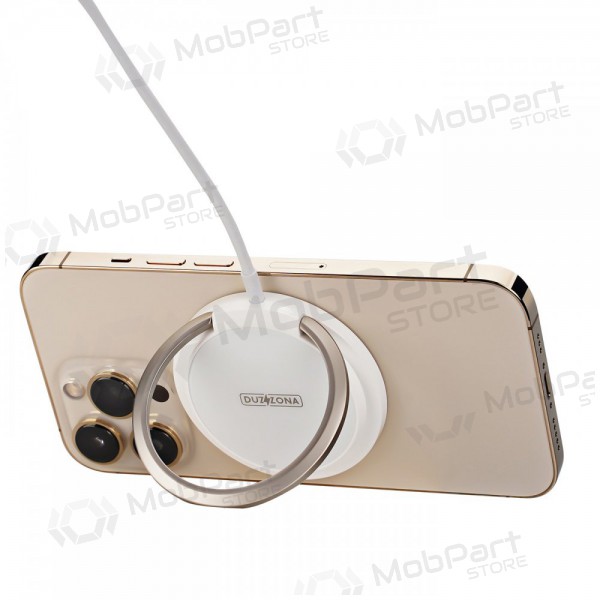 Caricatore senza fili DUZZONA W1 MagSafe 15W (bianca)