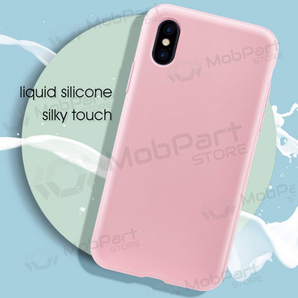 Custodia per Apple iPhone 13 mini - Liquid Silicone - 1.5mm (rosa)