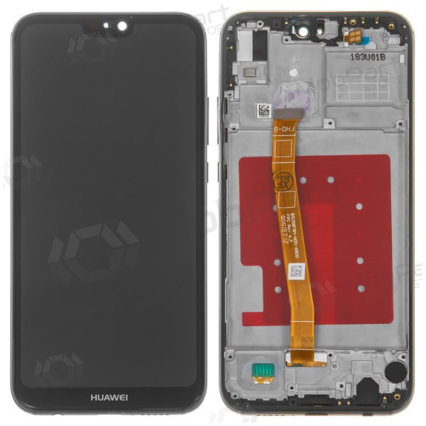 Huawei P20 Lite schermo / display (nero) (con una cornice) (usato grade B, originale) Huawei P20 Lite schermo / display (nero) (con una cornice) (usato grade B, originale)