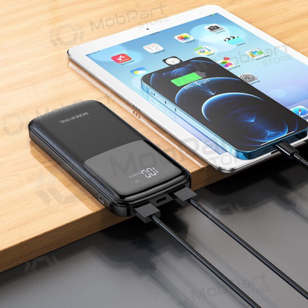 Batteria esterna Power Bank Borofone BJ17 2xUSB 10000mAh nero