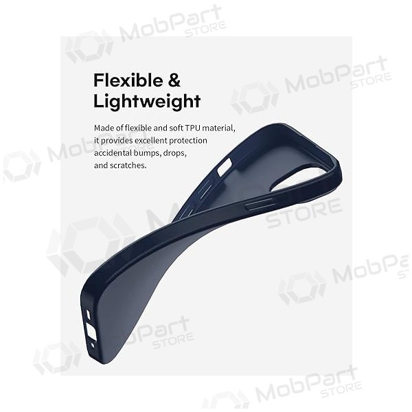Custodia per Apple iPhone 14 - Mercury Soft Feeling (blu scuro)