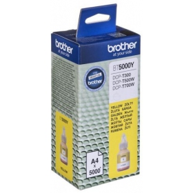 Brother DCP-T300/ T500W/ T700W (BT5000Y), giallo cartuccia per stampanti a getto d'inchiostro, 5000 pagine.