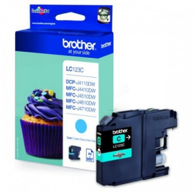 Brother LC 123 (LC123C),  cartuccia per stampanti a getto d'inchiostro