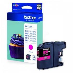 Brother LC 123 (LC123M),  cartuccia per stampanti a getto d'inchiostro