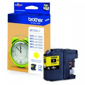 Brother LC 125XL (LC125XLY), cartuccia gialla per stampanti a getto d'inchiostro
