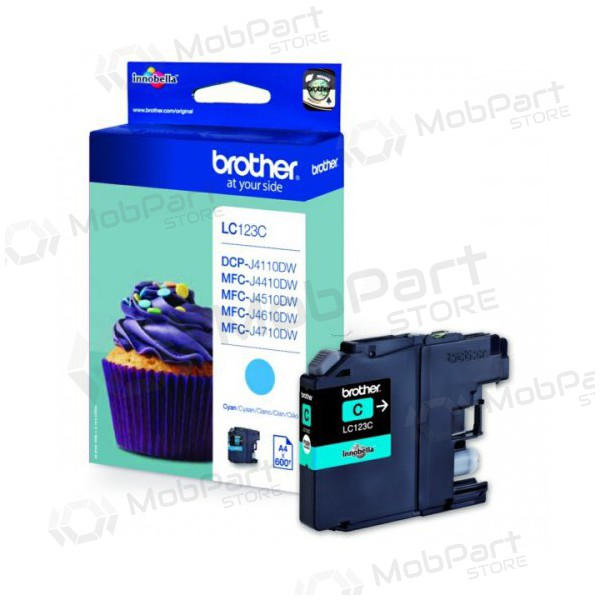 Brother LC 123 (LC123C),  cartuccia per stampanti a getto d'inchiostro