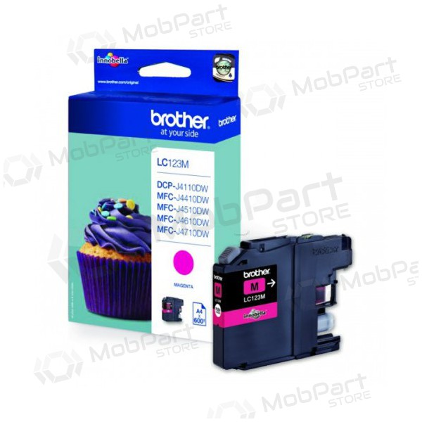 Brother LC 123 (LC123M),  cartuccia per stampanti a getto d'inchiostro