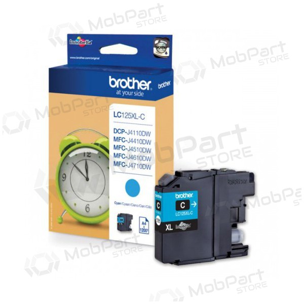 Brother LC125XLC (LC125XLC), cartuccia ciano per stampanti a getto d'inchiostro