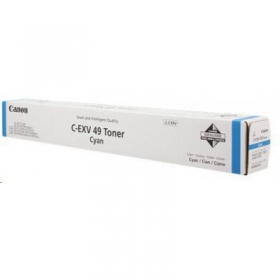 Canon C-EXV 49 - 8525B002AA, cartuccia ciano per stampanti laser, 19000 pagine.