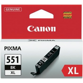 Canon CLI-551XL (6443B001), cartuccia d'inchiostro nera per stampanti a getto d'inchiostro