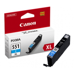 Canon CLI-551XL (6444B001), cartuccia ciano per stampanti a getto d'inchiostro